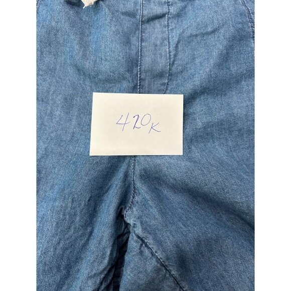 Wonder Nation Boys 14 16 Chambray Drawstring Shorts XL Cotton Blend - Picture 8 of 9